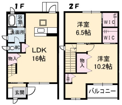 Ａ３４の物件間取画像